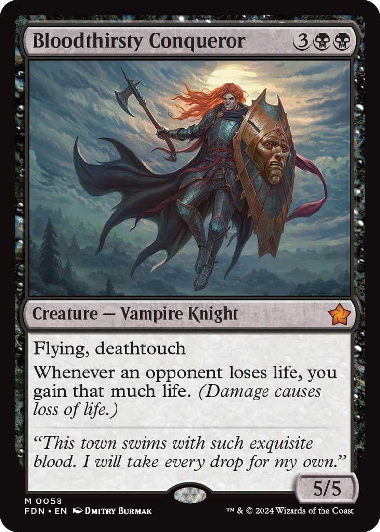 Image for Bloodthirsty Conqueror (58) - Magic: The Gathering