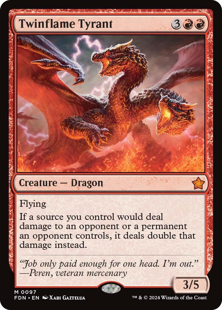 Image for Twinflame Tyrant (97) - Magic: The Gathering
