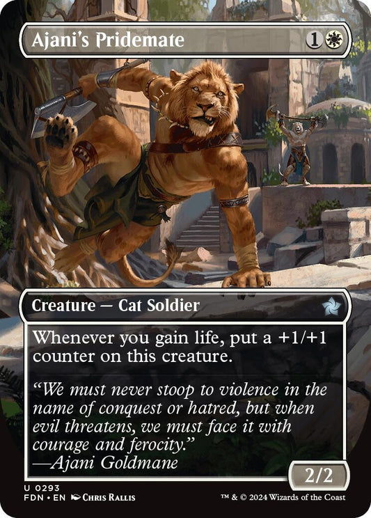 Ajani's Pridemate (Borderless) (293)