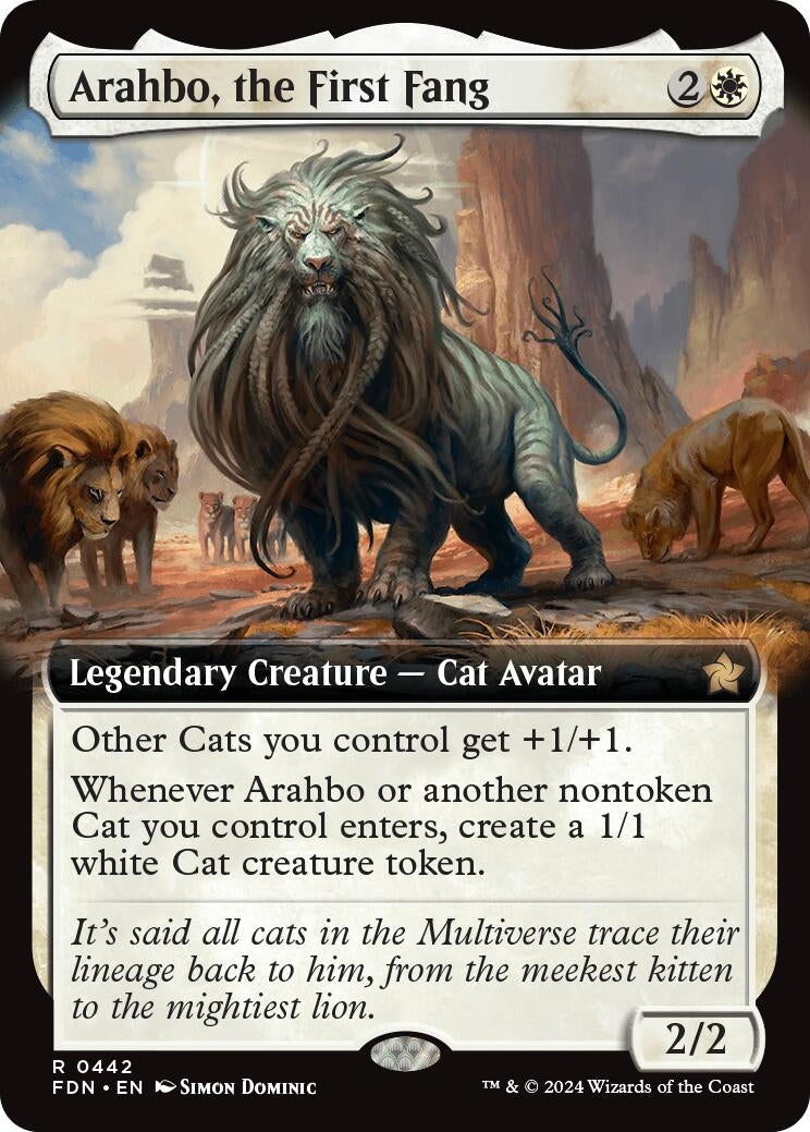 Arahbo, the First Fang (Extended Art) (442)