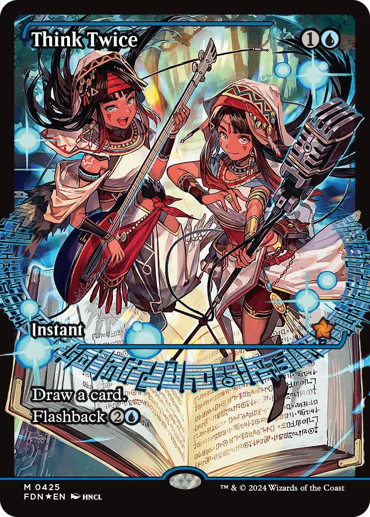 Image for Think Twice (Showcase) (425) - Magic: The Gathering