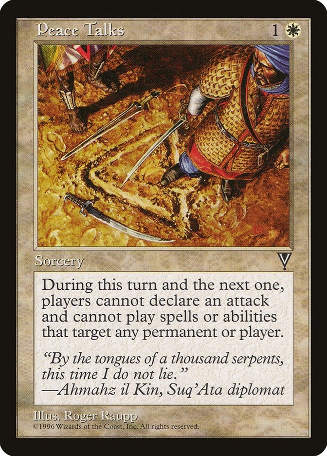 Image for Peace Talks - Magic: The Gathering