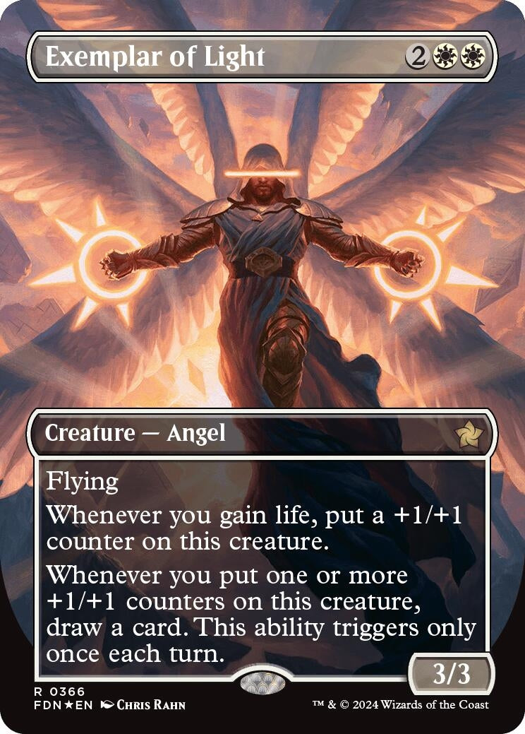 Image for Exemplar of Light (Borderless) (Mana Foil) (366) - Magic: The Gathering