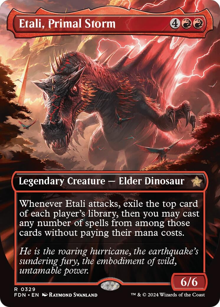 Image for Etali, Primal Storm (Borderless) (329) - Magic: The Gathering