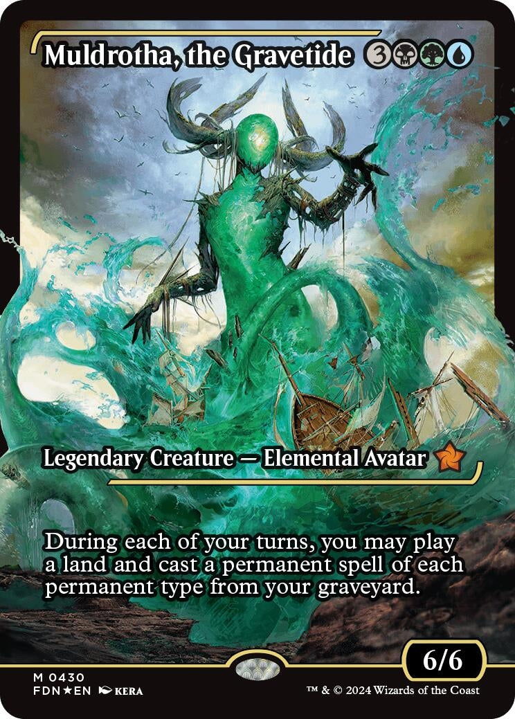 Image for Muldrotha, the Gravetide (Showcase) (430) - Magic: The Gathering