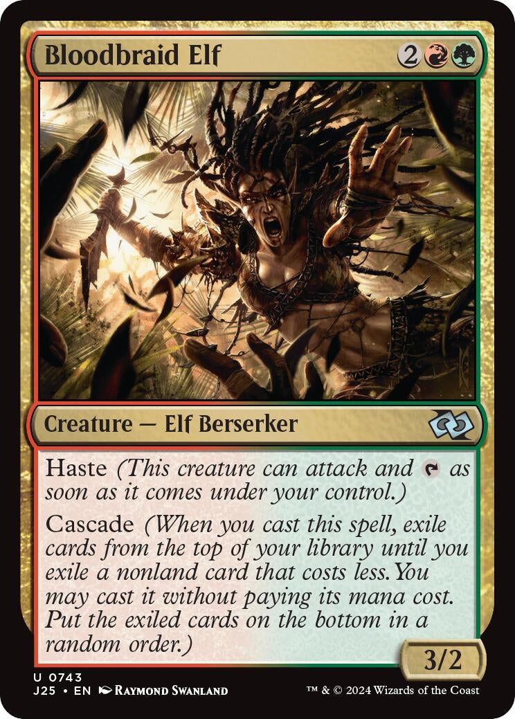 Image for Bloodbraid Elf (743) - Magic: The Gathering