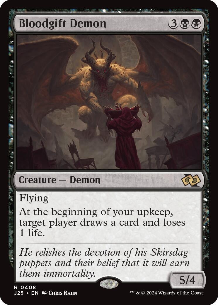 Image for Bloodgift Demon (408) - Magic: The Gathering