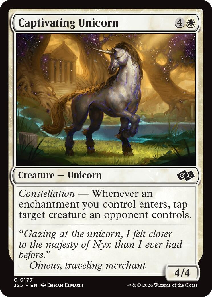 Image for Captivating Unicorn (177) - Magic: The Gathering