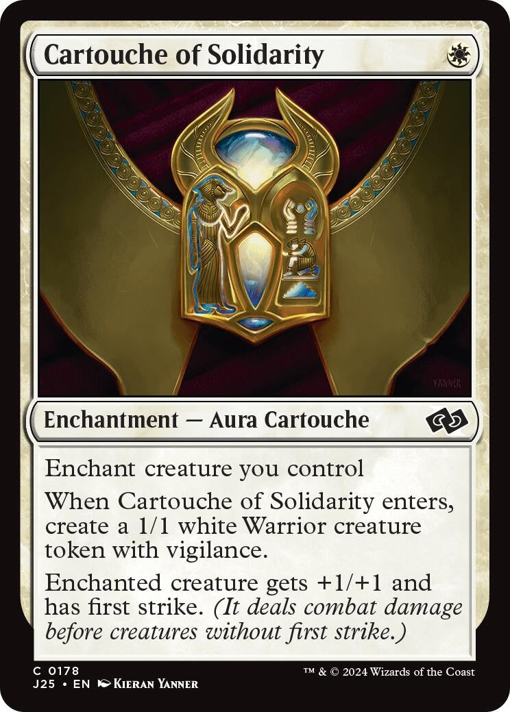 Image for Cartouche of Solidarity (178) - Magic: The Gathering