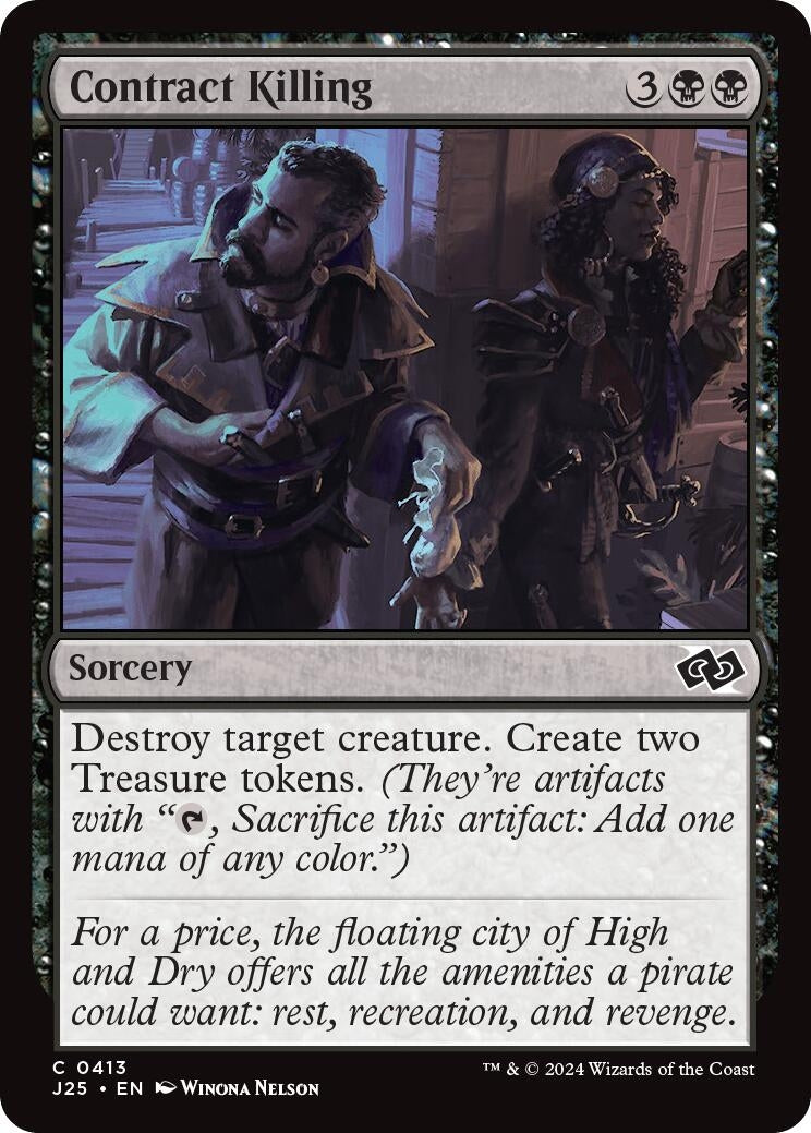 Image for Contract Killing (413) - Magic: The Gathering