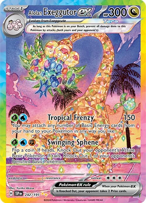 Alolan Exeggutor ex (242/191)