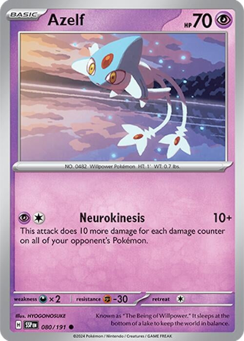 Image for Azelf (080/191) - Pokemon