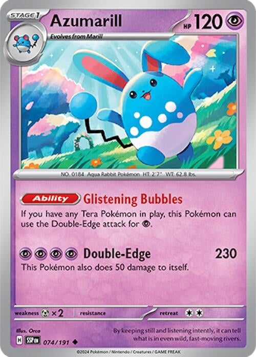 Image for Azumarill (074/191) - Pokemon