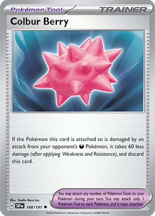 Image for Colbur Berry (168/191) - Pokemon