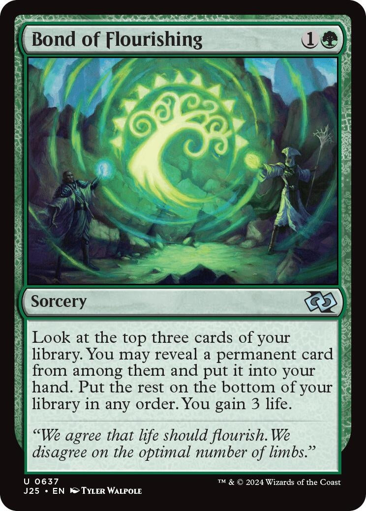 Image for Bond of Flourishing (637) - Magic: The Gathering