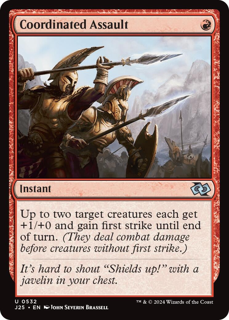 Image for Coordinated Assault (532) - Magic: The Gathering