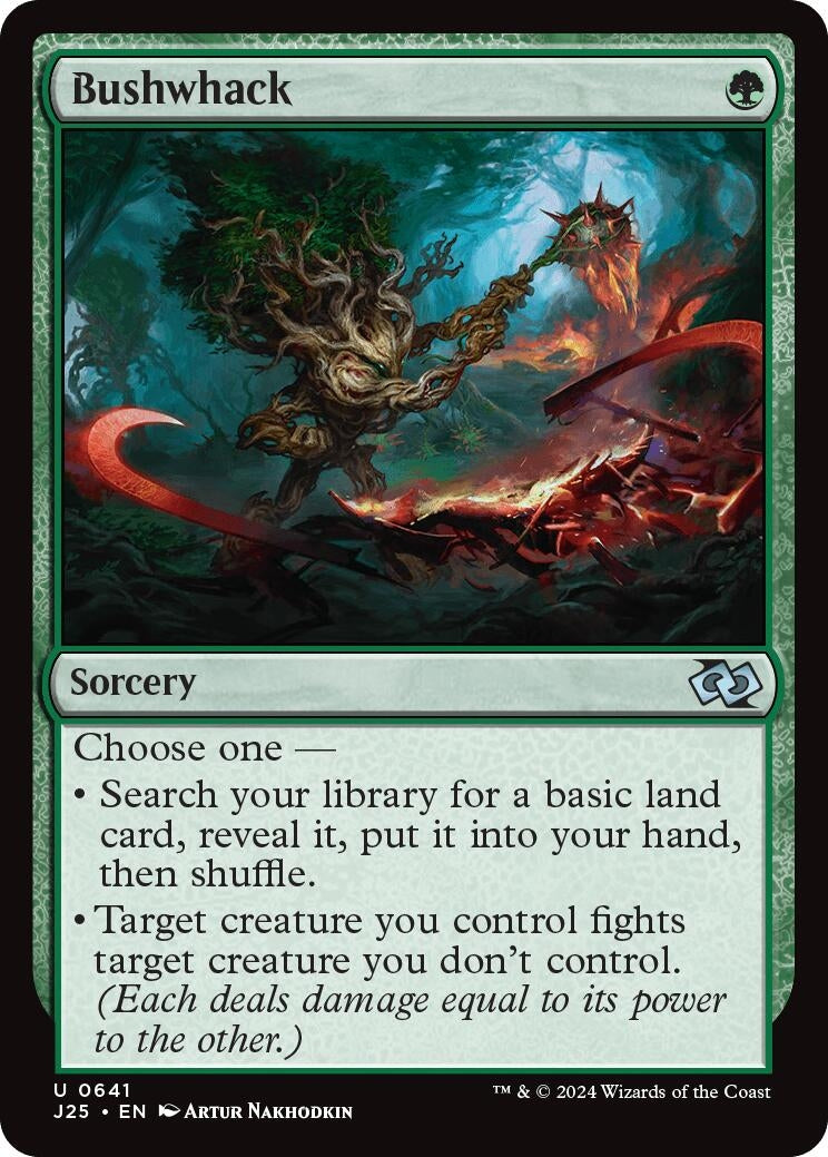 Image for Bushwhack (641) - Magic: The Gathering