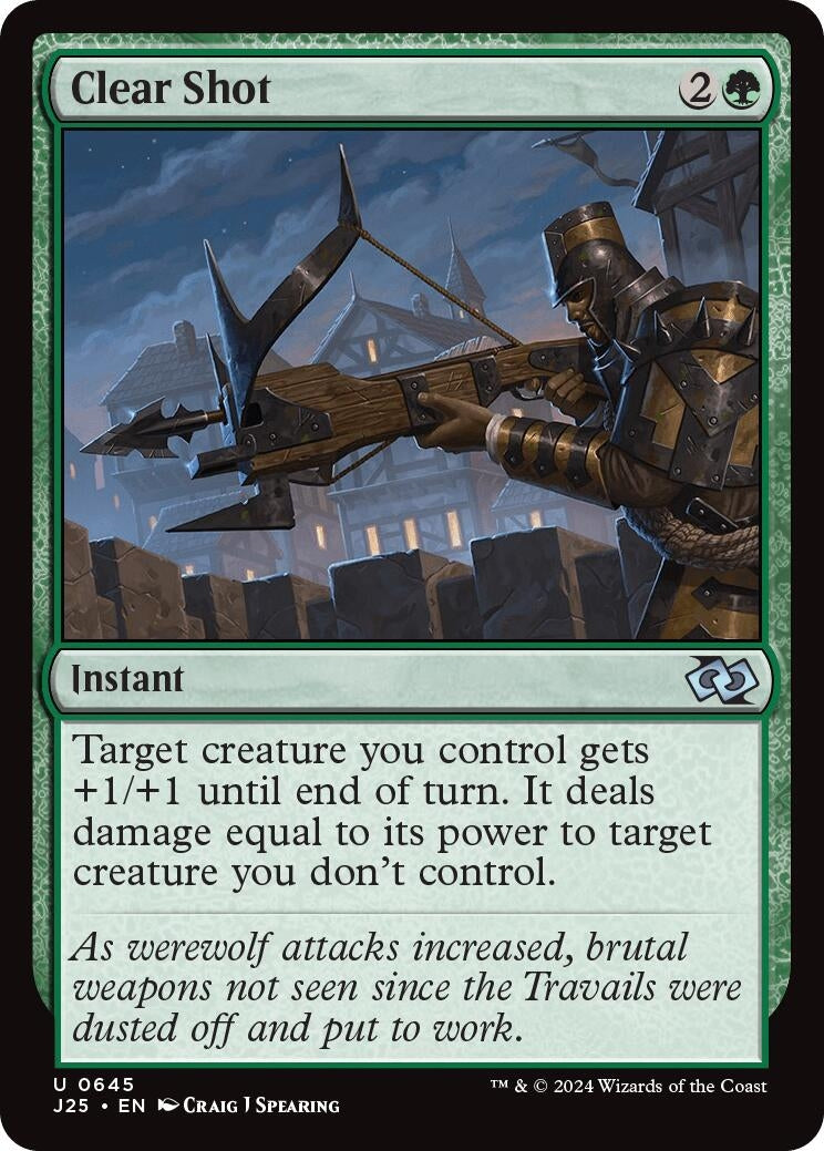 Image for Clear Shot (645) - Magic: The Gathering