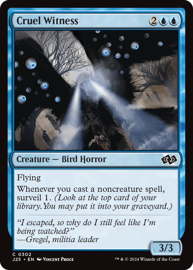 Image for Cruel Witness (302) - Magic: The Gathering