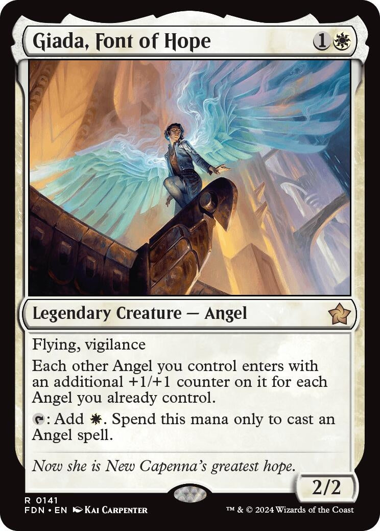 Image for Giada, Font of Hope (141) - Magic: The Gathering