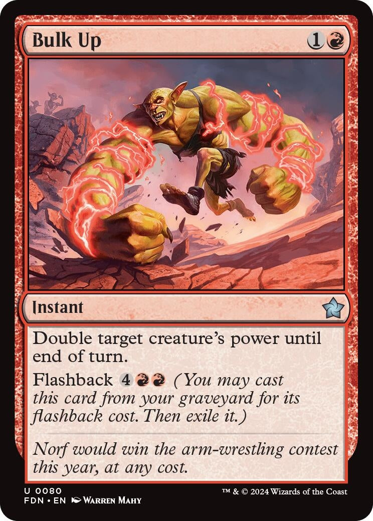 Image for Bulk Up (80) - Magic: The Gathering