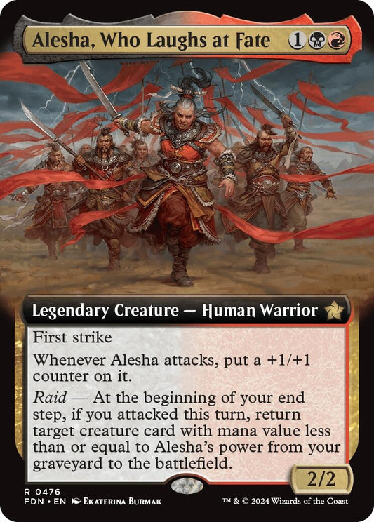 Alesha, Who Laughs at Fate (Extended Art) (476)