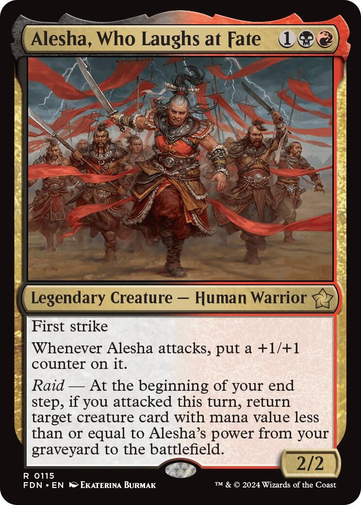 Alesha, Who Laughs at Fate (115)