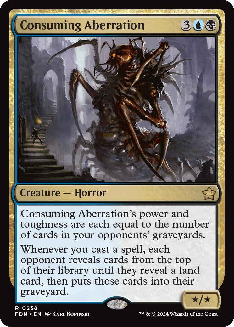 Image for Consuming Aberration (238) - Magic: The Gathering