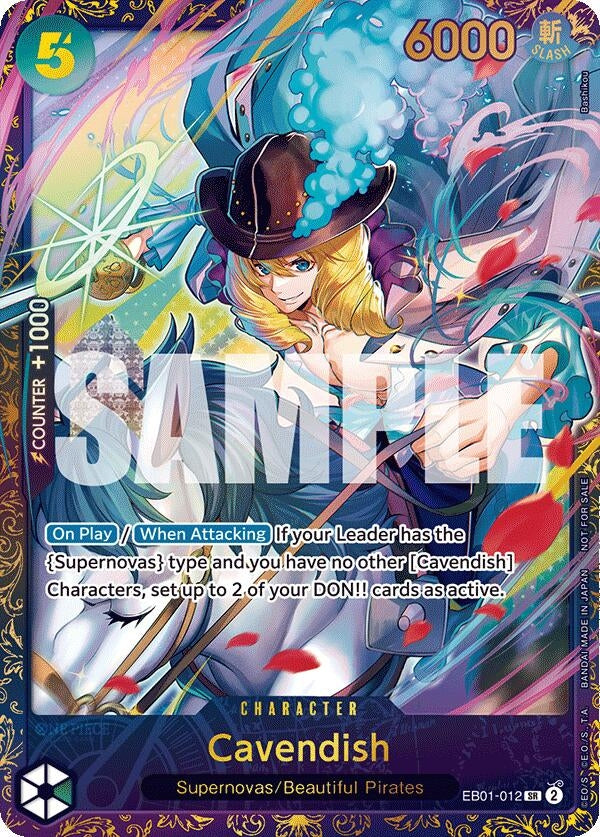 Image for Cavendish (Treasure Cup 2024) (EB01-012) - One Piece Card Game