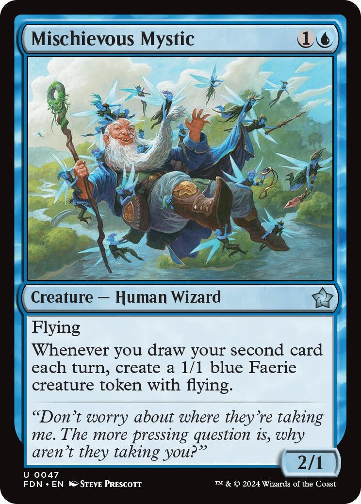 Image for Mischievous Mystic (47) - Magic: The Gathering