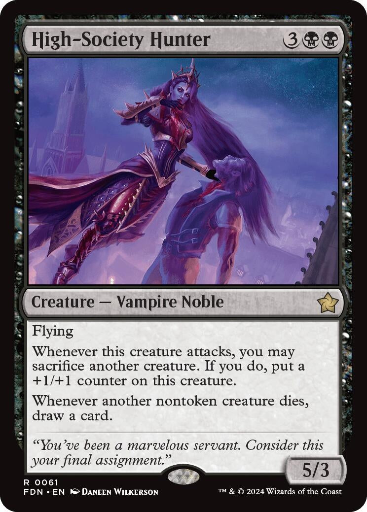Image for High-Society Hunter (61) - Magic: The Gathering