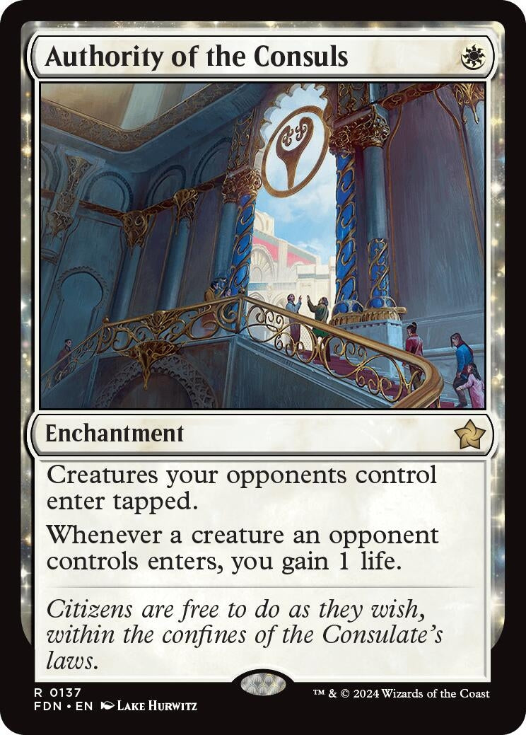 Image for Authority of the Consuls (137) - Magic: The Gathering