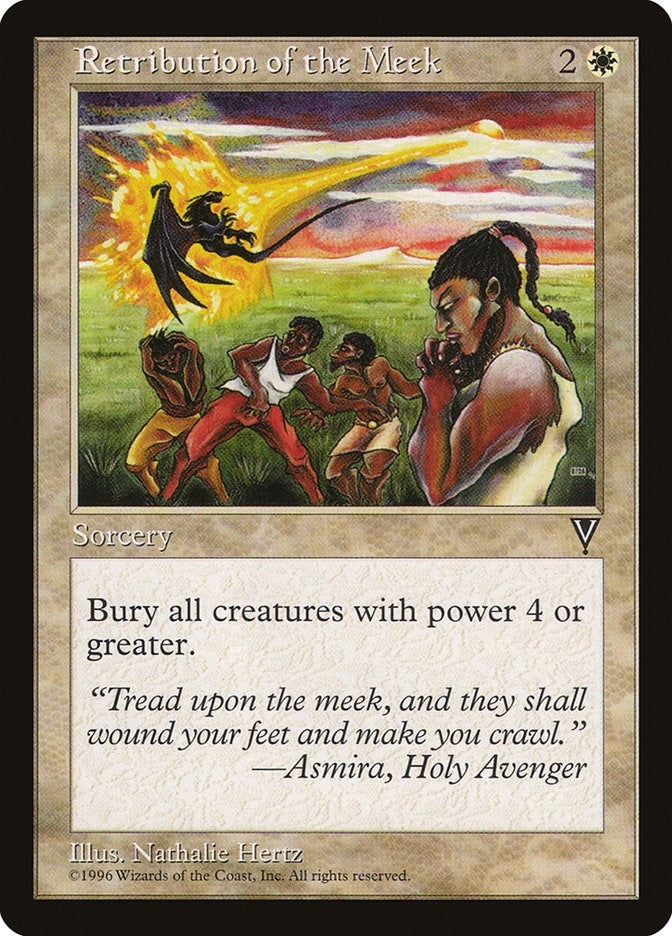 Image for Retribution of the Meek - Magic: The Gathering