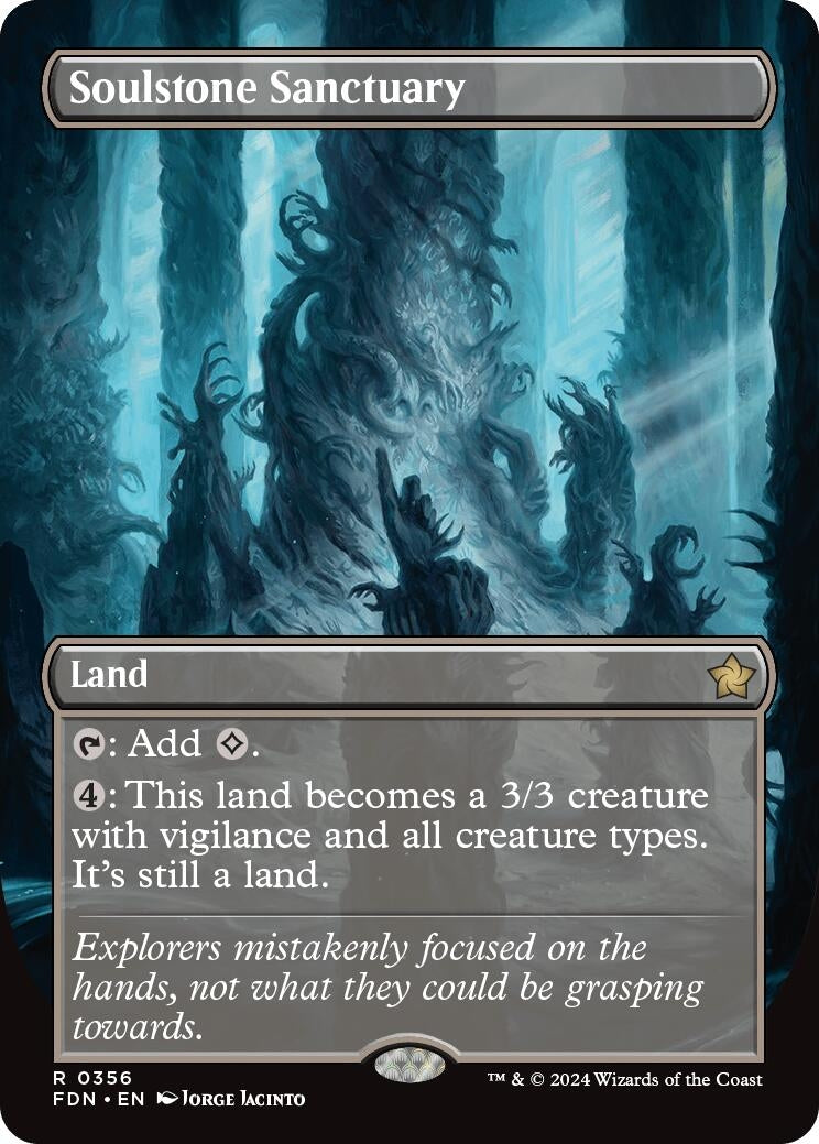 Image for Soulstone Sanctuary (Borderless) (356) - Magic: The Gathering