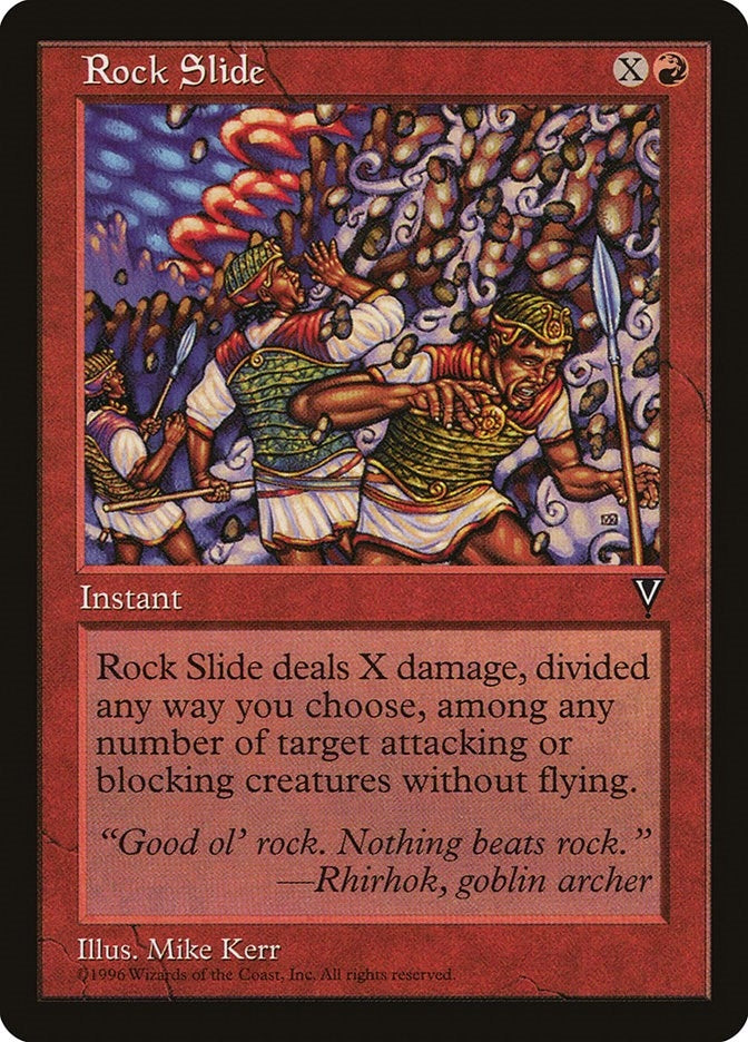 Image for Rock Slide - Magic: The Gathering