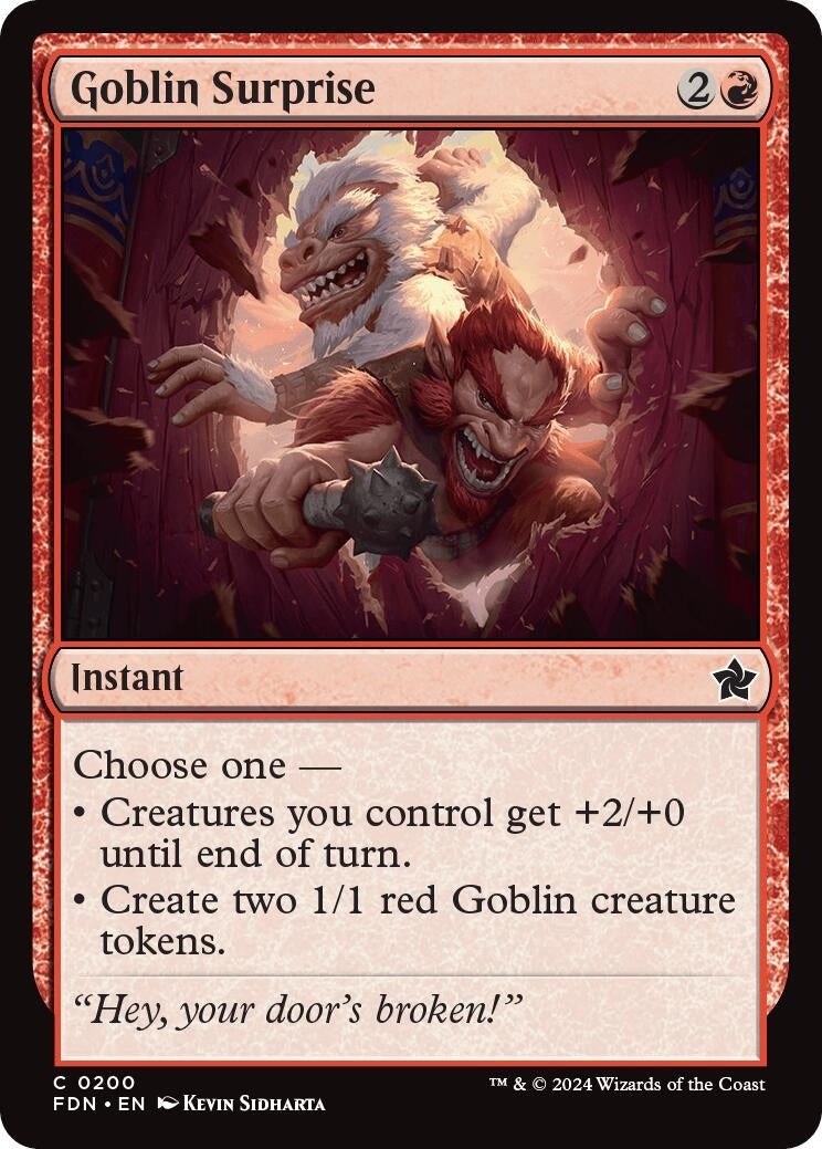Image for Goblin Surprise (200) - Magic: The Gathering