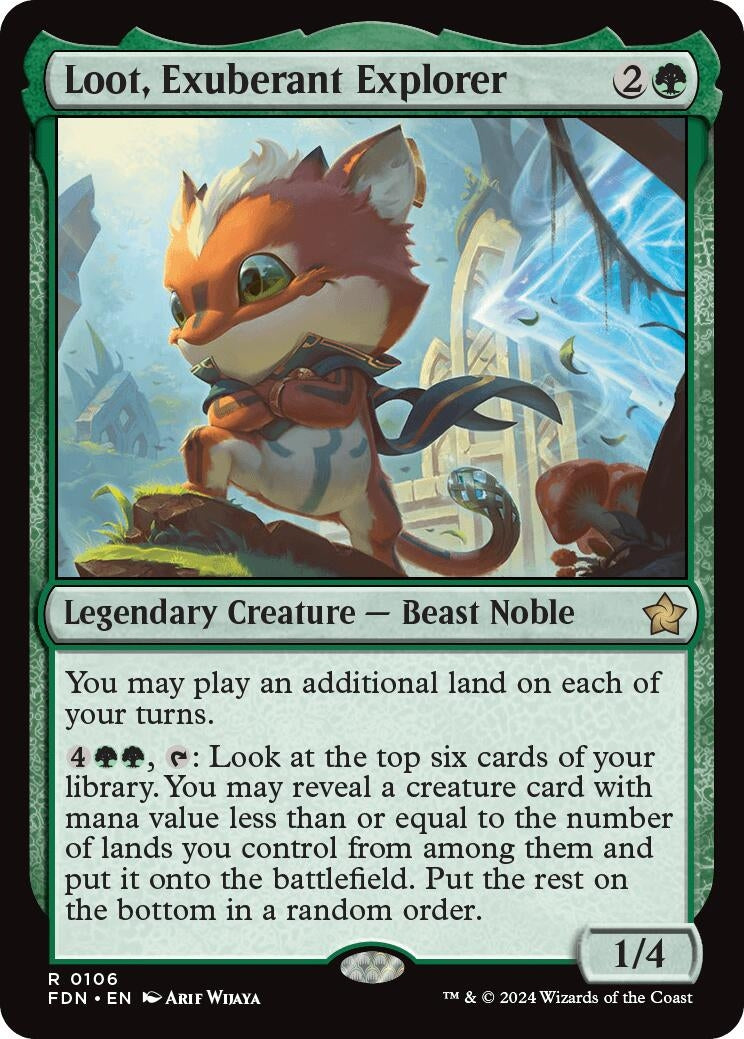 Image for Loot, Exuberant Explorer (106) - Magic: The Gathering