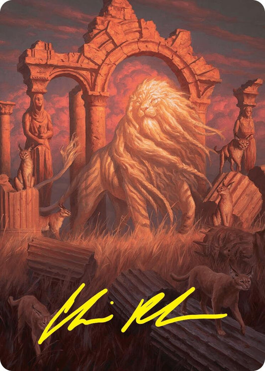 Arahbo, the First Fang Art Card (26/54) (Gold-Stamped Signature) (26)