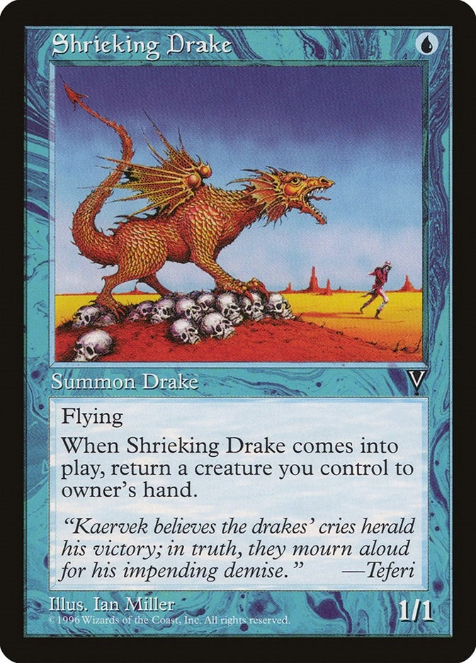 Image for Shrieking Drake - Magic: The Gathering