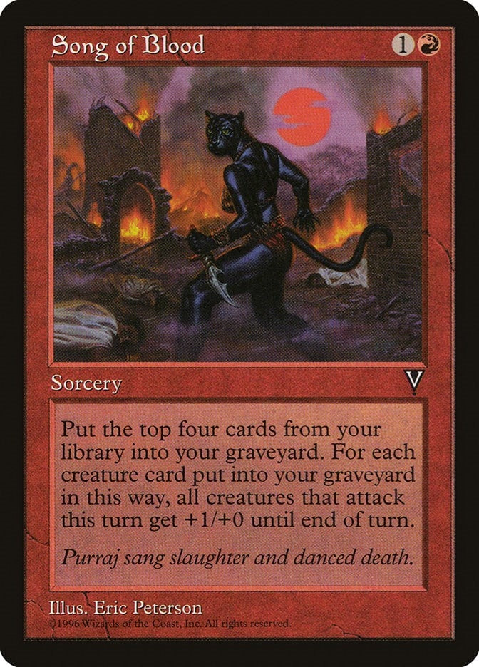 Image for Song of Blood - Magic: The Gathering