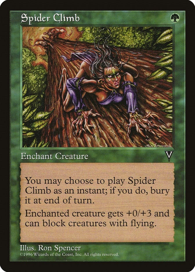 Image for Spider Climb - Magic: The Gathering