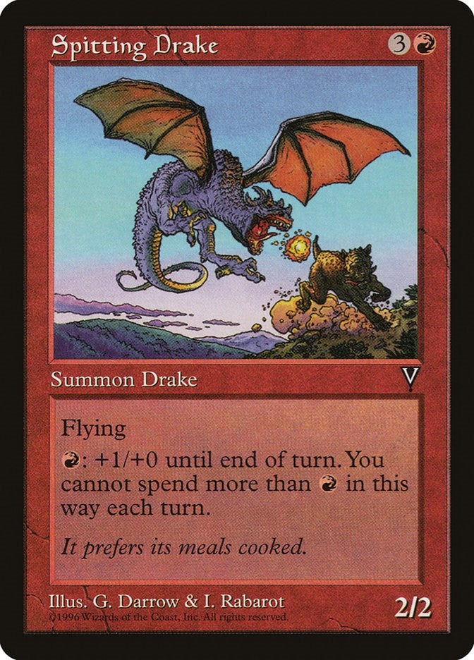 Image for Spitting Drake - Magic: The Gathering