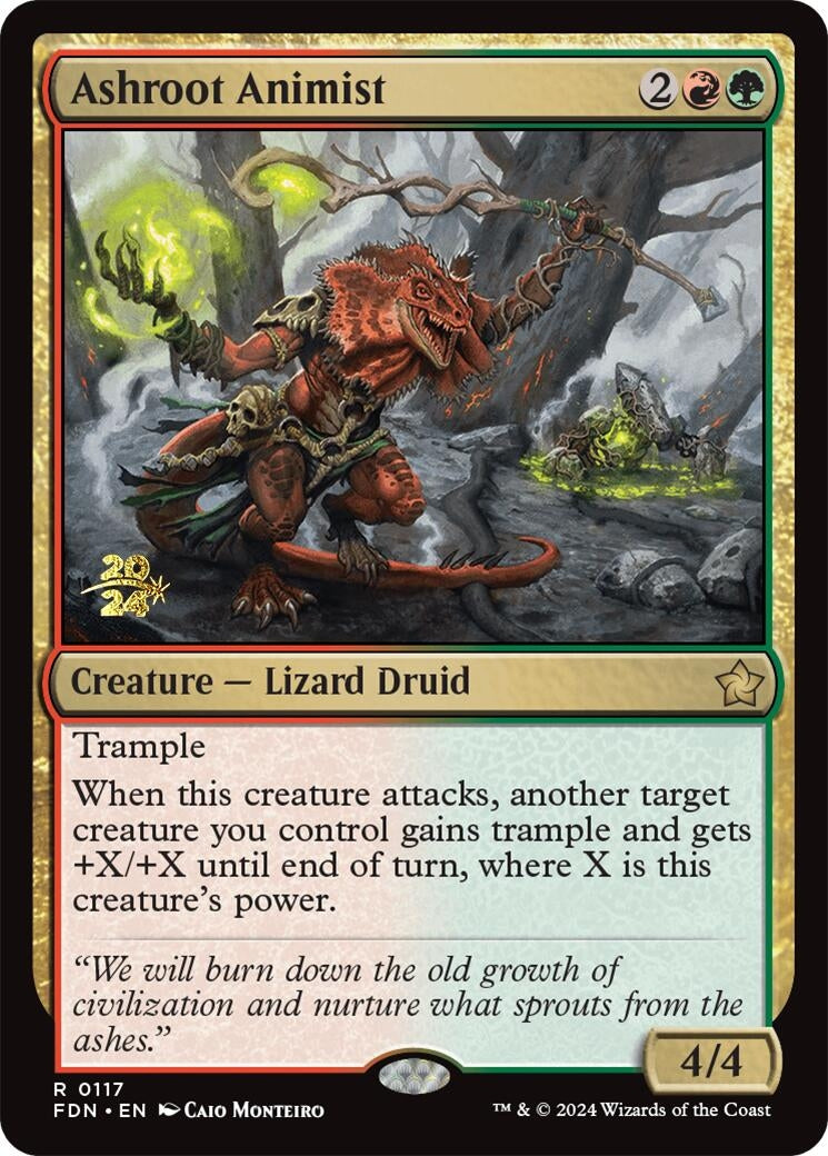 Image for Ashroot Animist (117) - Magic: The Gathering