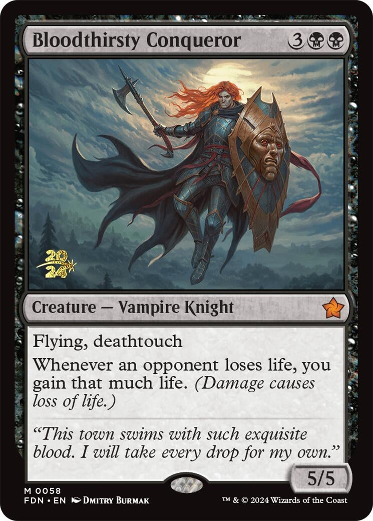 Image for Bloodthirsty Conqueror (58) - Magic: The Gathering