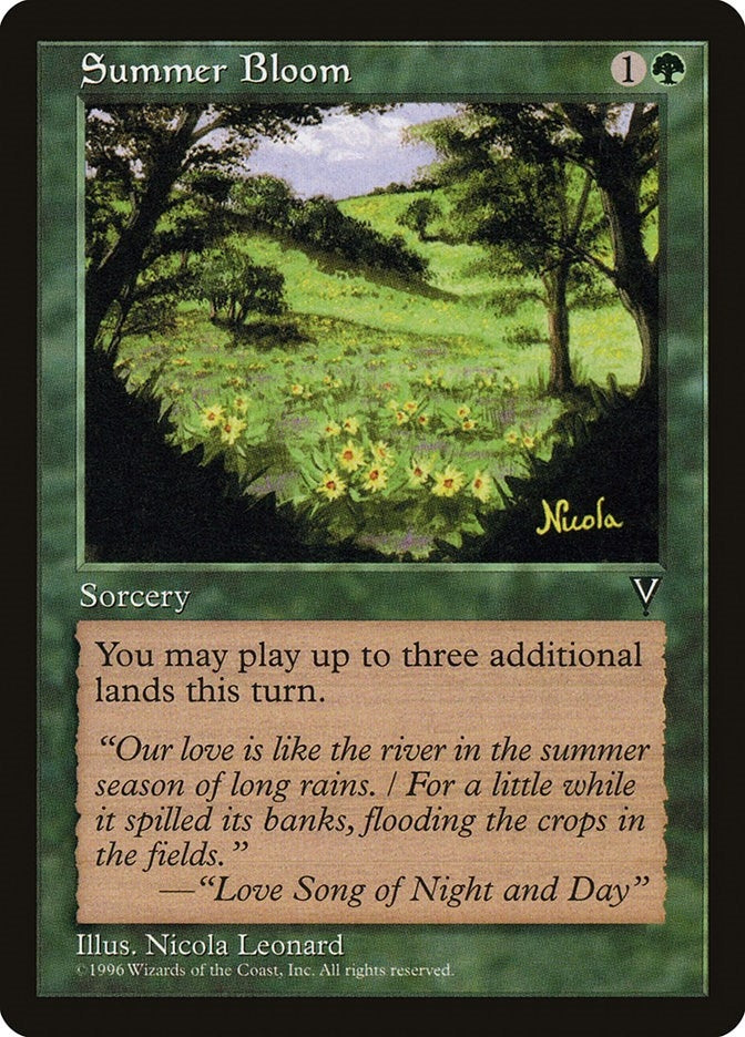 Image for Summer Bloom - Magic: The Gathering