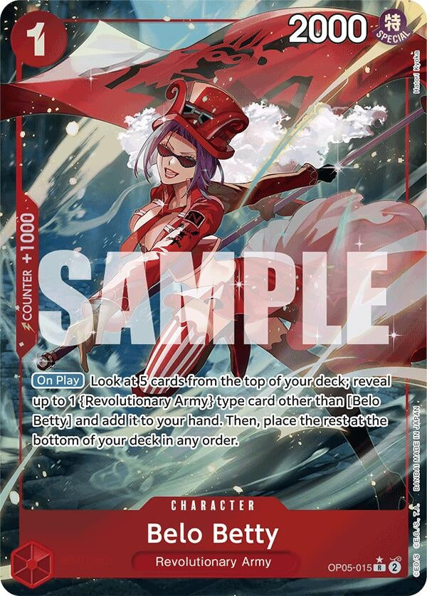 Image for Belo Betty (Full Art) (OP05-015) - One Piece Card Game
