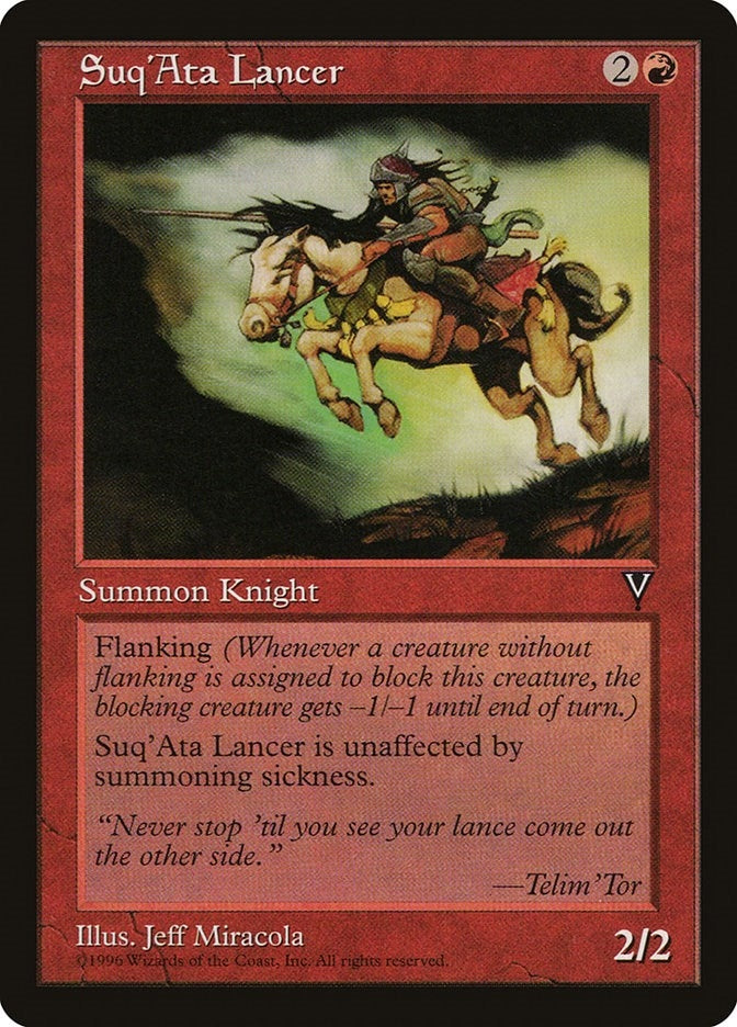 Image for Suq'Ata Lancer - Magic: The Gathering