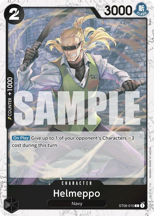 Image for Helmeppo (Jolly Roger Foil) (ST06-010) - One Piece Card Game