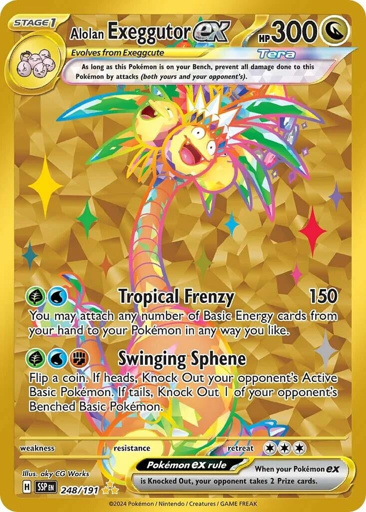 Alolan Exeggutor ex (248/191)