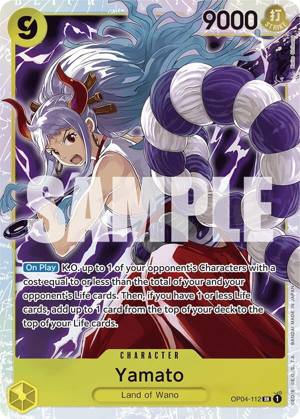Image for Yamato (OP04-112) (Reprint) (OP04-112) - One Piece Card Game